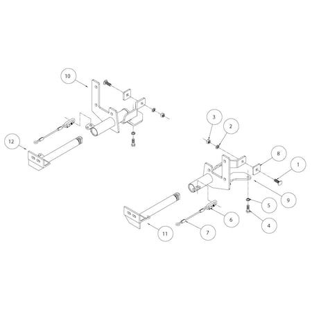 Roadmaster BASEPLATE DODGE RAM PICKUP 1500 EZ 2.5 52289-1